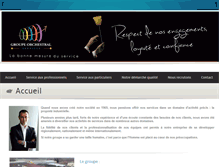Tablet Screenshot of orchestral-services.com
